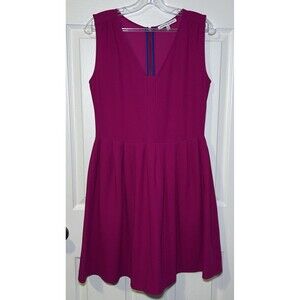 Collective Concepts Women’s Sleeveless A Line Dress Hot Pink Size Medium NWOT